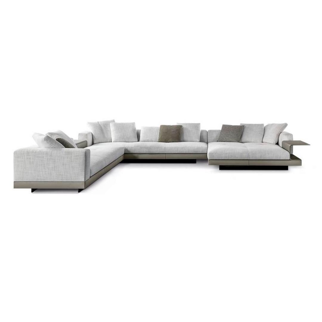 Italy Luxury Connelly L-Shape Corner Sectional Sofa