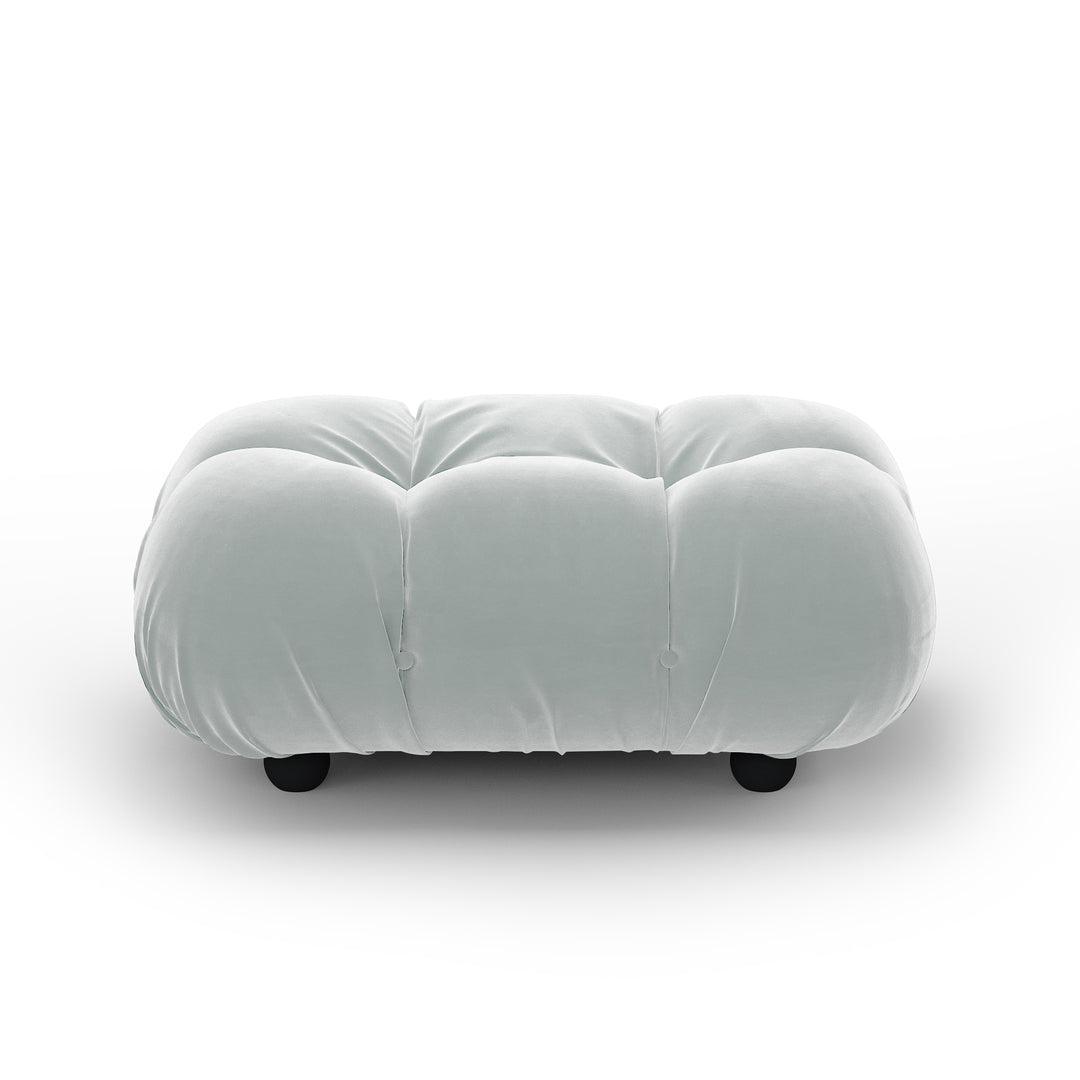 Superior Velvet Modular Single Ottoman